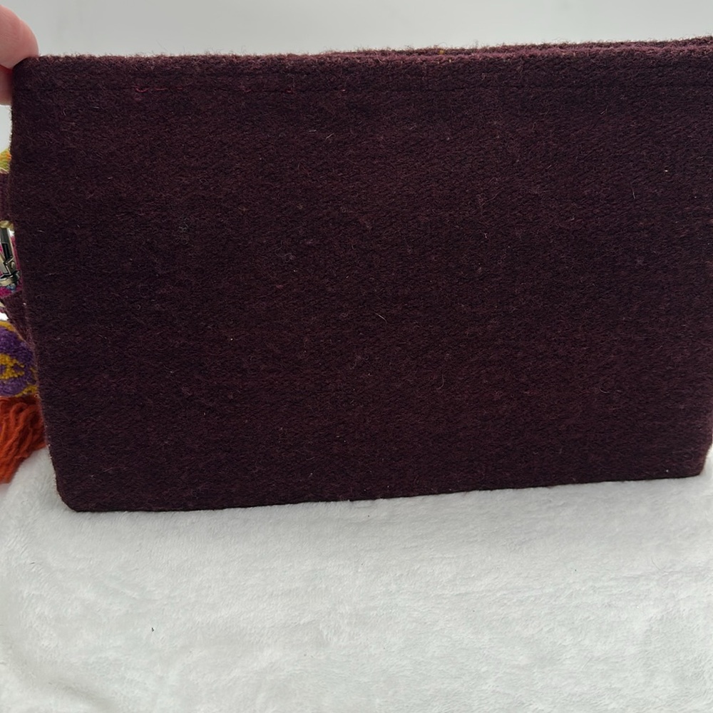 Peruvian Hand Bag Embroidered by Hand Multi-Colored The Andean Community - Picture 4 of 8